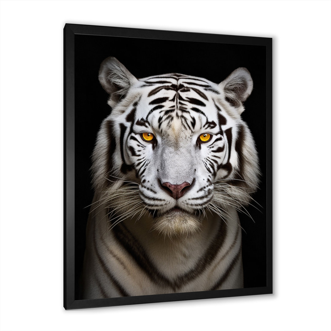 " Fierce White Tiger III " Dakota Fields 