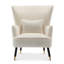 77Cm Wide Teddy Boucle Wingback Chair-1318502781