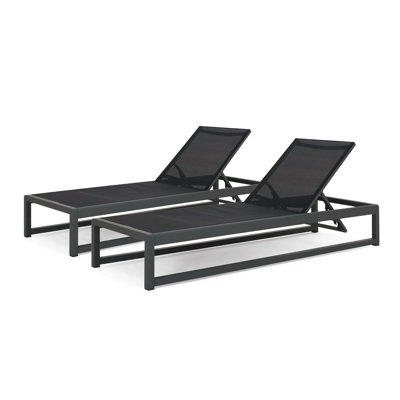 Adjustable Chaise Lounge For Poolside Outside