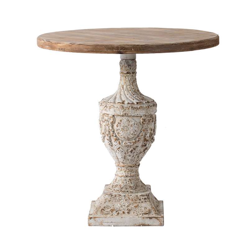 Ataly Tracie Antique Off-White Dining Table