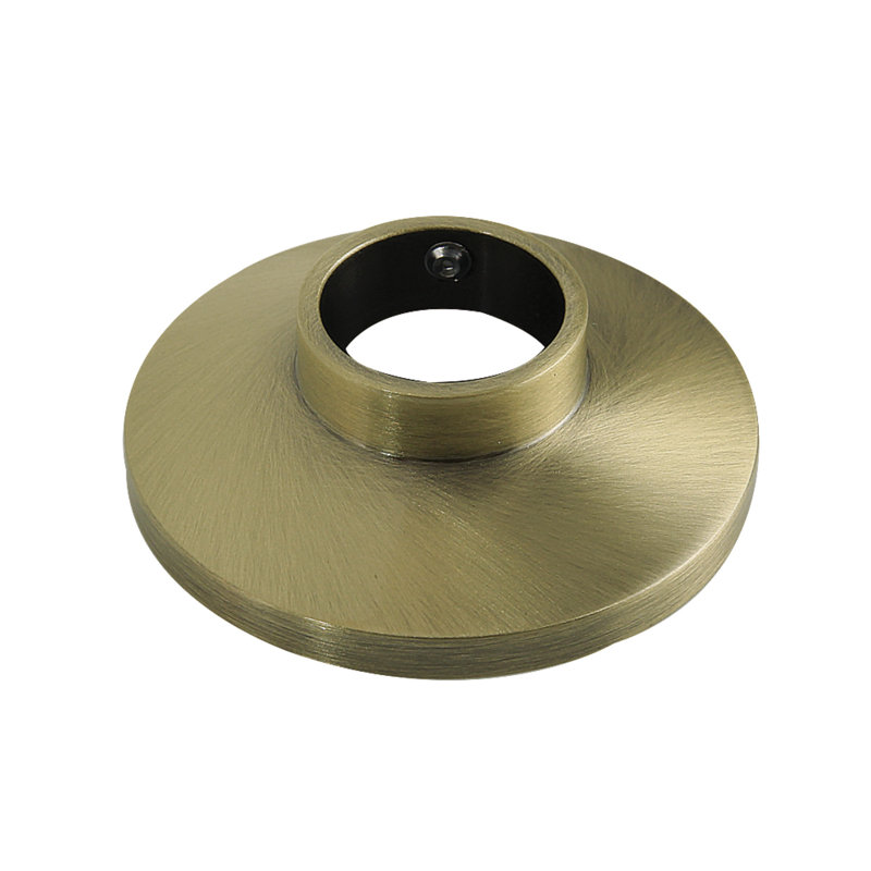 Kingston Brass Round Shower Arm Flange, Antique Brass