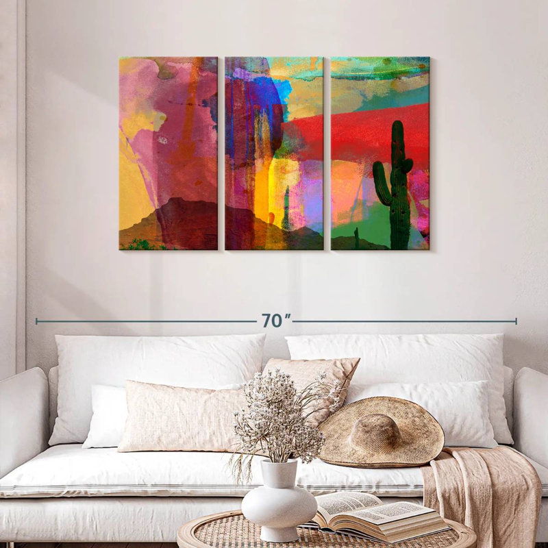 Harnek Mesa Abstract, 28" H x 45" W