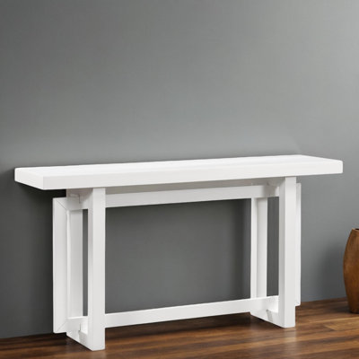 59" Solid Wood Console Table