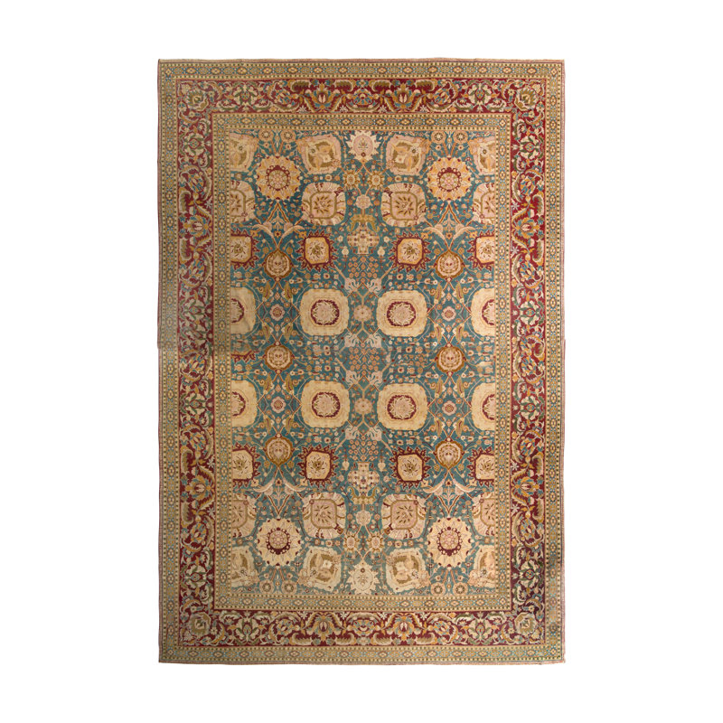 One-of-a-Kind 14'4" X 18'8" Hand Knotted Area Rug