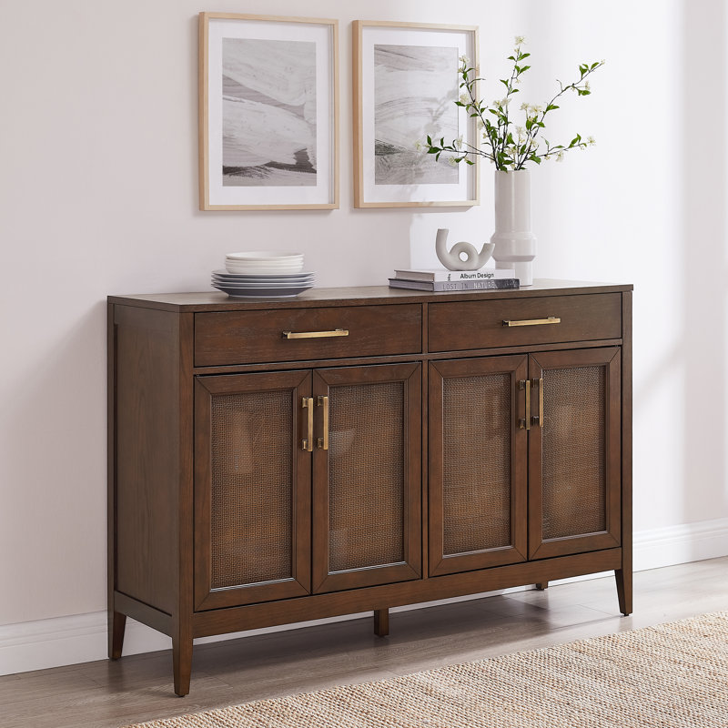 Arnfinnur 56'' Sideboard, Dark Brown