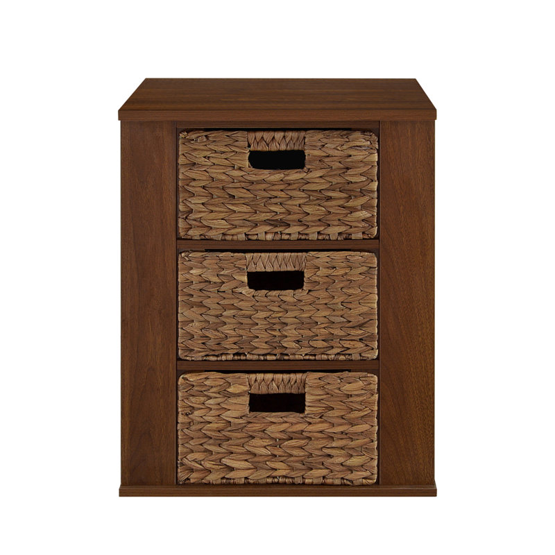 Rangement tout en un - Finition noyer