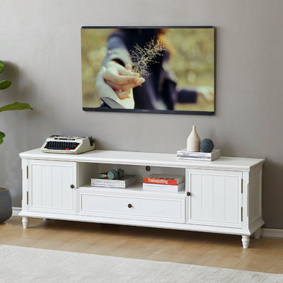 American vintage simple wooden TV stand