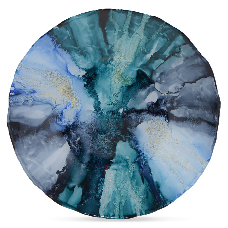 Dancer Glass Decorative Bowl