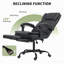 Fauteuil de bureau en similicuir avec massage, fauteuil de bureau, fauteuil inclinable