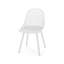 Mobilier d'extérieur blanc en polypropylène - Stable``