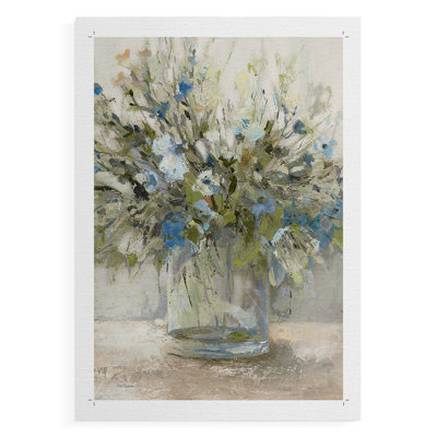 Impression florale - Impression sur toile seulement - NON-CADRE