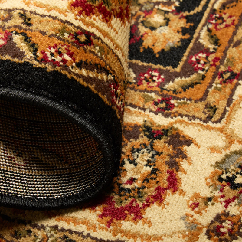 Cokeley Oriental Indoor Rug, Rectangle 3'7" x 5'2"