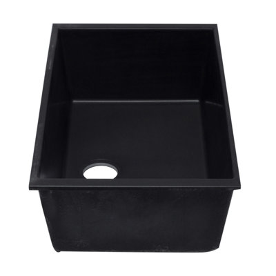 Évier de cuisine en granite composite L 33 po x l 19,38 po
