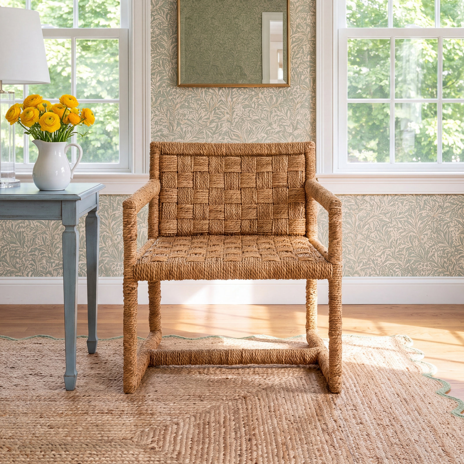 Baur Mahogany Armchair