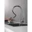 Robinet de cuisine à poignée simple en acier inoxydable-49716733