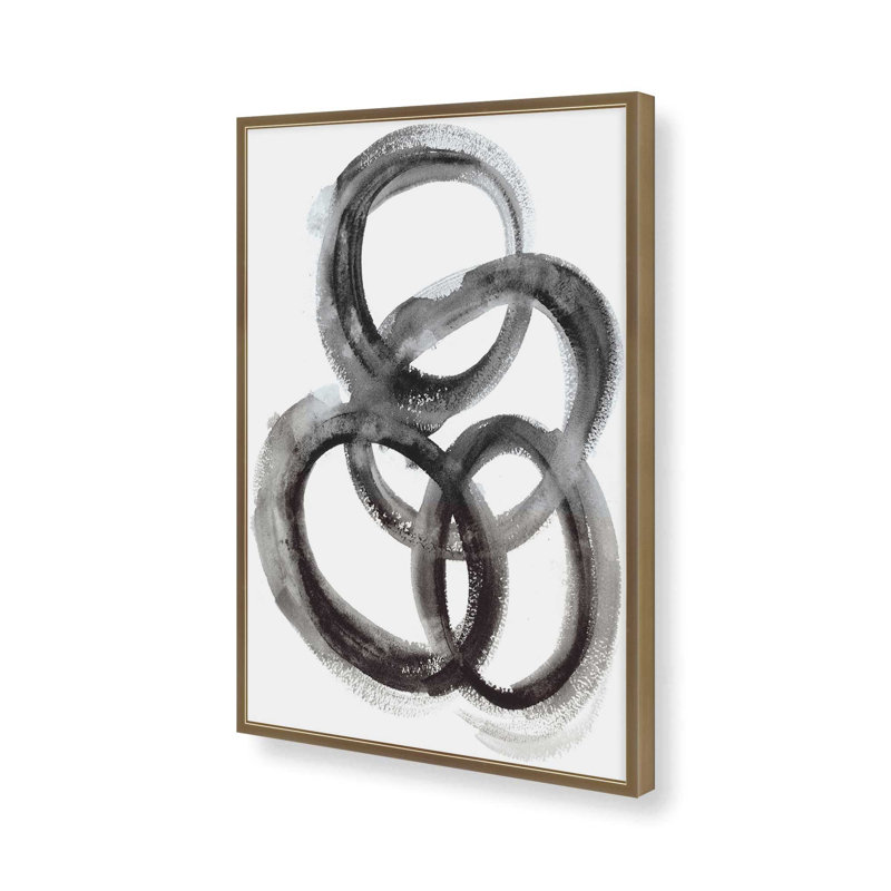 Infinite Connections Print, 15.25" H x 12.25" W, Brushed Gold