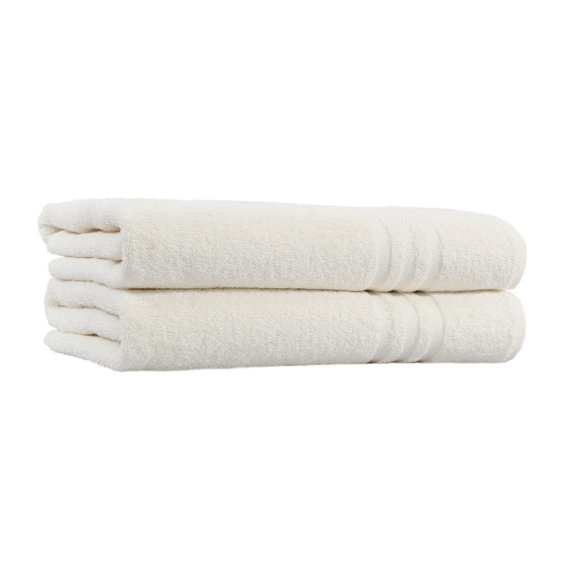 Denzi Midweight Bath Towel, Cream