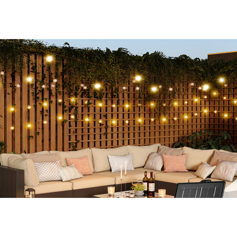 Guirlande de lumières à DEL 100 pi pour l'extérieur avec télécommande