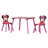 Minnie Mouse Kids 3 Piece Table and Chair Set