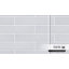 Carreau de mur et de plancher en porcelaine aspect pierre 2 po x 10 po Muretto-63909848
