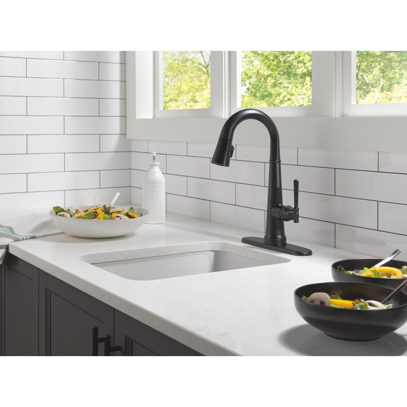 Touch2O Bar / Prep Faucet with Touchless Technology, Matte Black