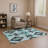 Premium Machine Washable Fairwood AMF1882 Aztec Rug-1069564001