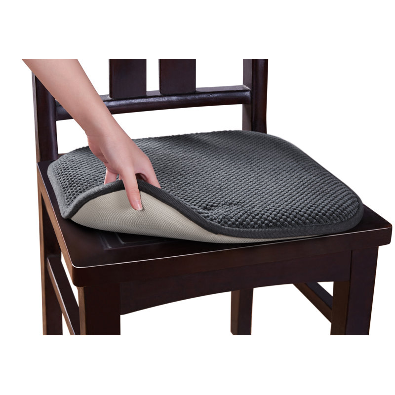 Outdoor 1.5'' Chair Pad, Charcoal