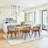 Dining Chairs Set Of 6, Dining Chair, Spindle Back Wood Dining Chair, Kitchen Chairs Wooden Dining Chair, Farmhouse Dining Chairs For Kitchen And Dining Room-365909118