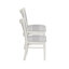 Chaise d'appoint à rayures grises Lainey-1558847673