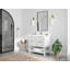 Meuble-lavabo simple 36 po avec plateau Catalina-95442440