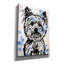 «Straight On Yorkie» par Dean Russo, art mural sur toile-1690685682