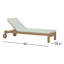 Chaise de patio Upland