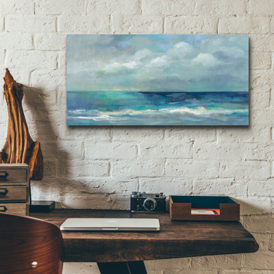 «Clouds and Sea» par Silvia Vassileva, art mural en verre acrylique
