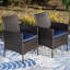Patio Dining Armchair with Cushion