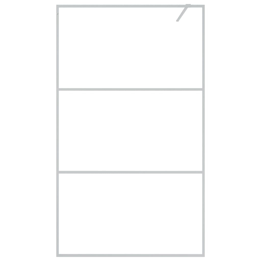 Strauss 5mm Glass Fixed Shower Screen