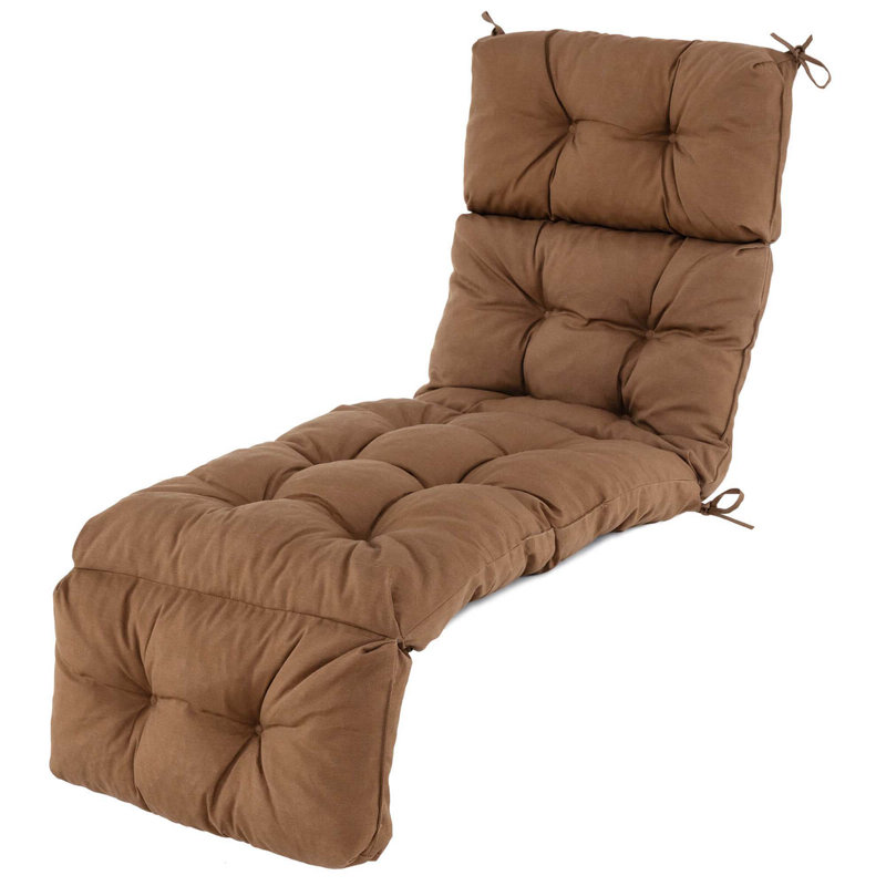 Coussin de fauteuil inclinable 73 po brun, 1, Brun