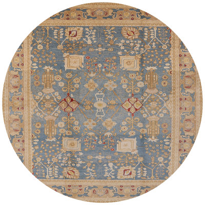 Tapis oriental brun / bleu Swenki
