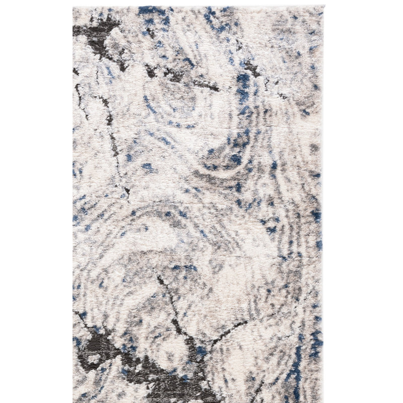 Deylon Performance Abstract Rug, Runner 2'3" x 8'