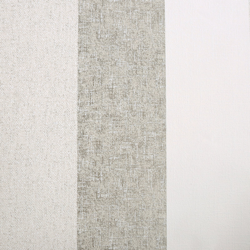 Meadow Stripe  Wallpaper, Neutrals/Gold