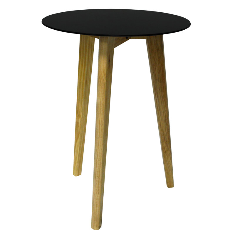 Glass Top End Table, Tinted, Natural
