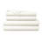 Whisper Organic 100% Organic Cotton Sheets Twin XL Size - Gots Certified Organic Bed Sheets With Deep Pocket & Breathable And Cozy Sateen Weave Gets Softer With Each Wash - Luxury 3 Piece Set (White - Twin XL)-117532781-117278036