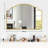 26"x36" Wall Mounted Vanity Mirror, Anti-Rust Aluminum Frame, Shatterproof Glass-1152987128