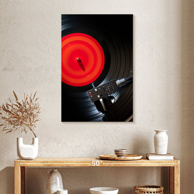 Abarca Playing Vinyl