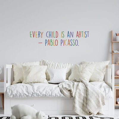 Text & Numbers Wall Decal