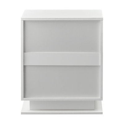 Ashaiya 50cm W Manufactured Wood Bedside Table