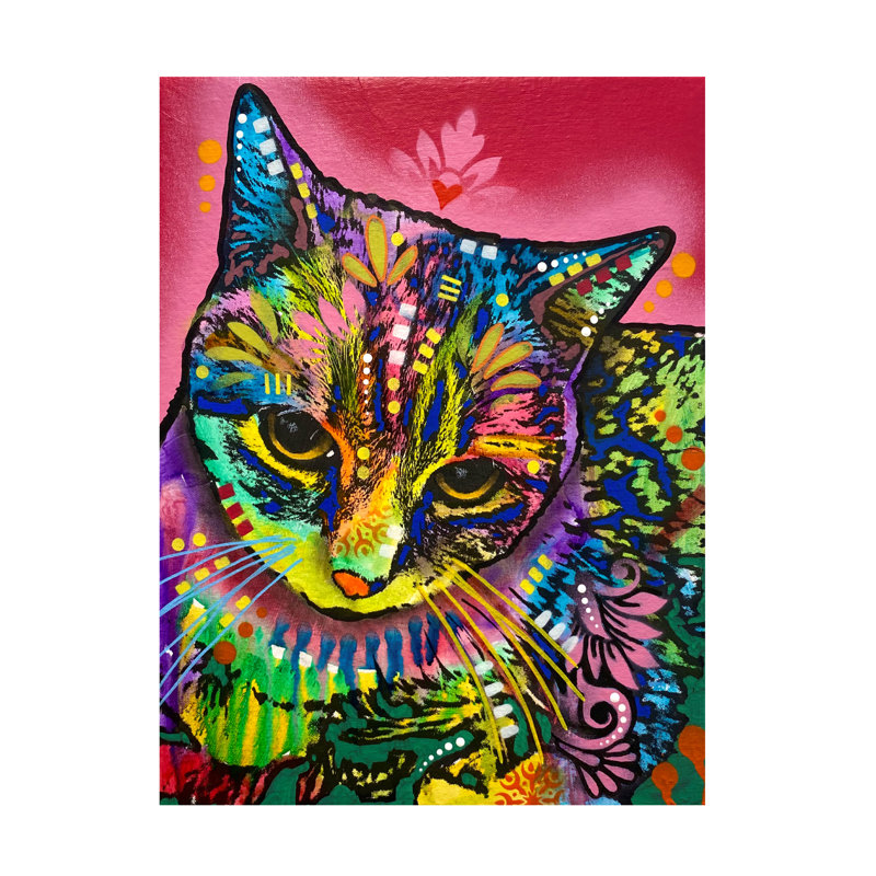 «Presutti Am Smol» sur toile, H 19 po x l 14 po x P 2 po
