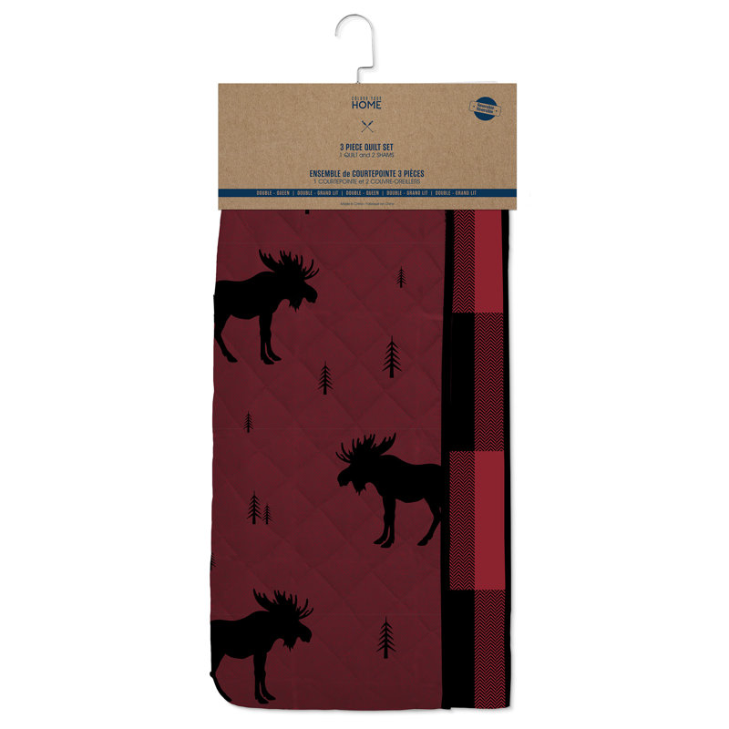Polyester Quilt, King Quilt + 2 King Shams