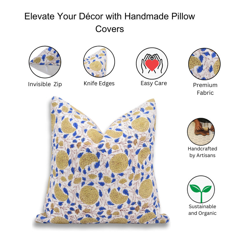 Linen Lumbar Indoor/Outdoor Pillow Cover, 14" x 20"