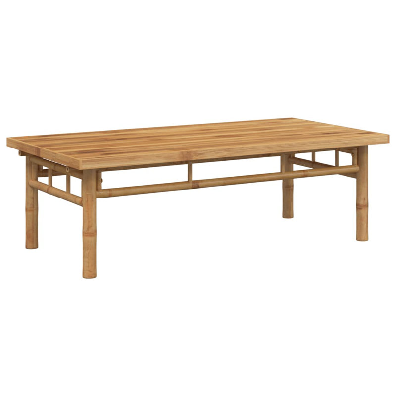 Alcinda Solid Wood Four Leg Coffee Table, 35cm H x 110cm W x 55cm D