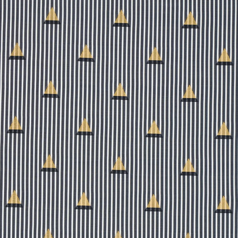 Ludus Stripe Fabric, Black